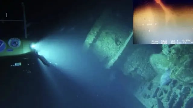 Descubren un submarino alemán en el mar argentino e investigan su perteneció a la flota nazi. (Eslabón Perdido)