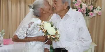 Viva el amor: él tiene 92 años, ella 91 y decidieron casarse en San Valentín