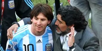 Messi y DIego