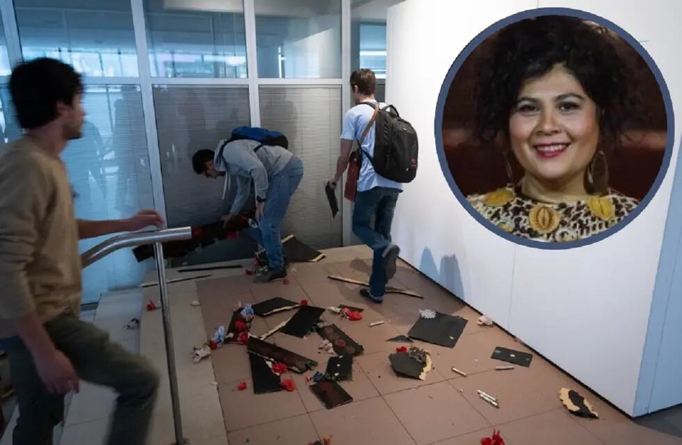 Cristina Pérez, la artista detrás de "El velorio de la cruz", la obra destruida en la UNCuyo (Foto: Ignacio Blanco / Los Andes)
