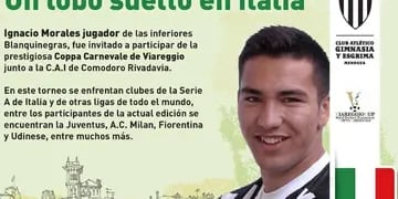 Ignacio Morales participará de un importante torneo junto a la CAI de Comodoro Rivadavia. Los detalles. 
