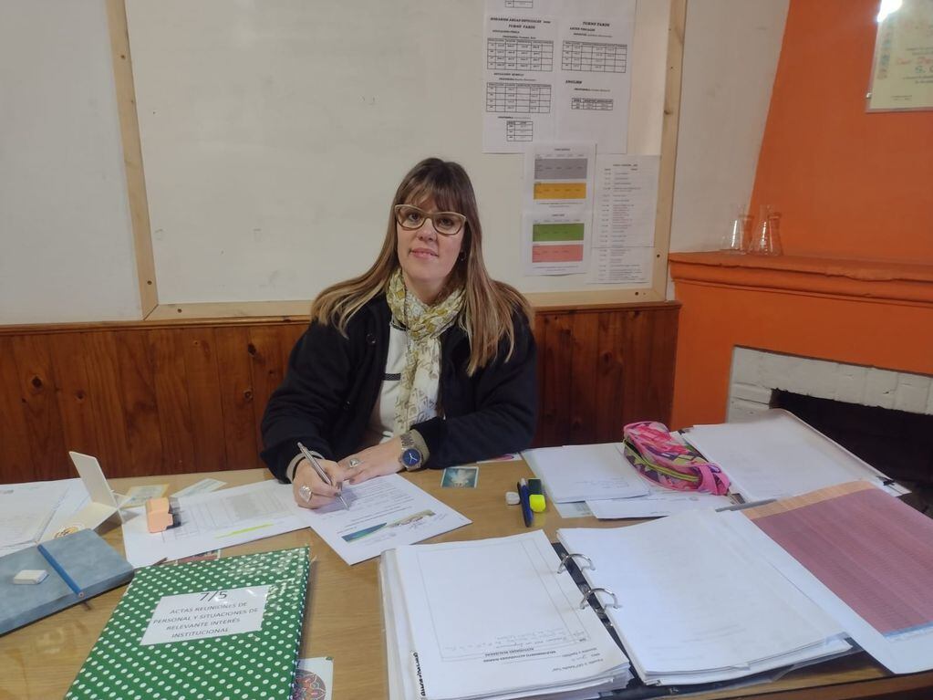 Marisa Zani, directora escolar. Foto: Gentileza
