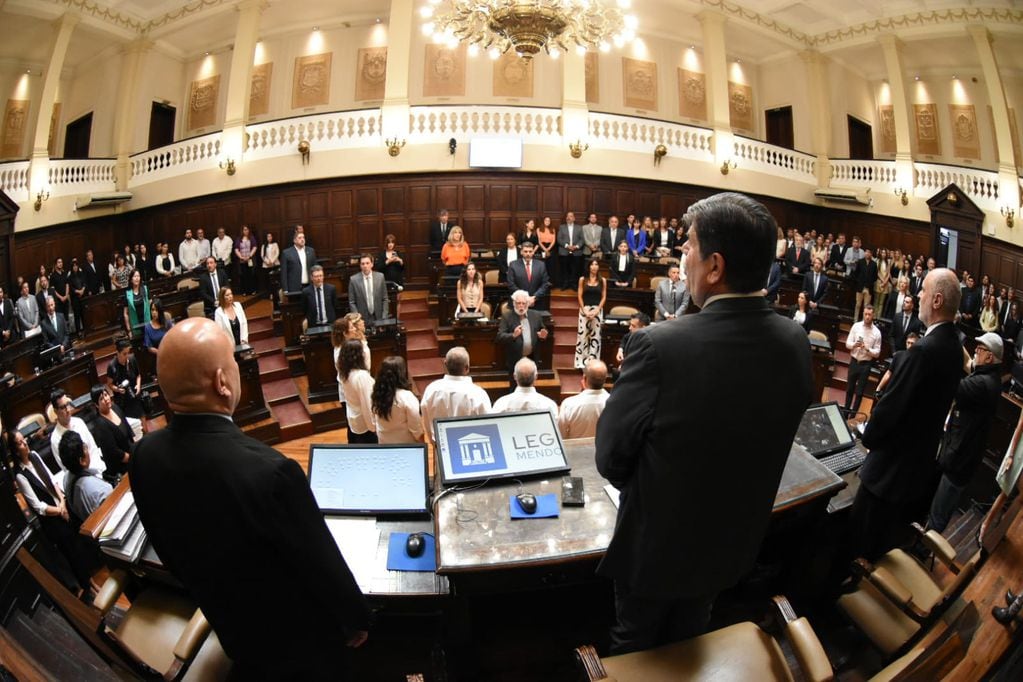 Juraron los nuevos senadores en la Legislatura provincial. Foto: Prensa Senado