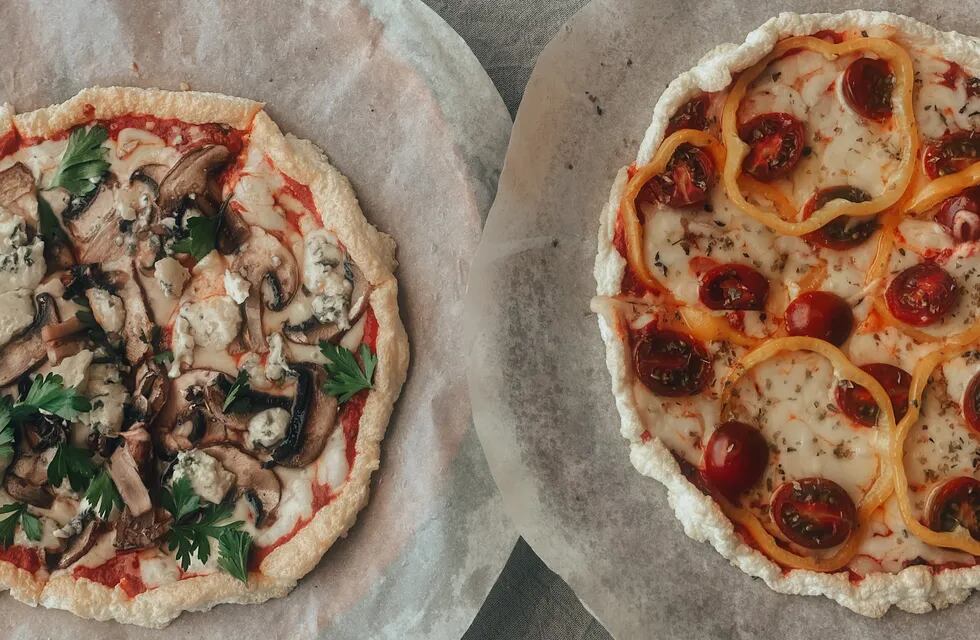 pizzas livianas, deliciosas y muy simples