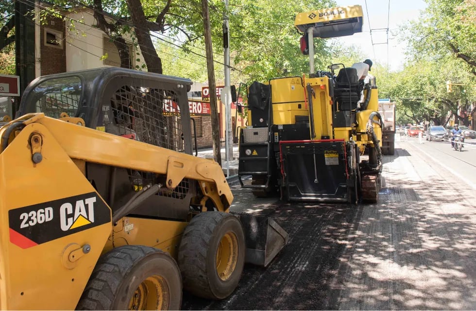El municipio comunicó el estado de las arterias alcanzadas por trabajos en la trama vial. Foto: Mendoza Ciudad