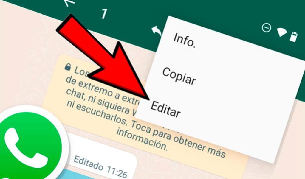 WhatsApp ya tiene disponible una nueva función que permitirá editar mensajes.