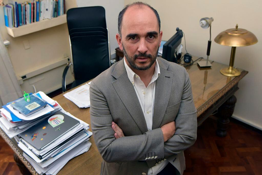 José Thomas. Director General de Escuelas de MendozaFoto: Orlando Pelichotti