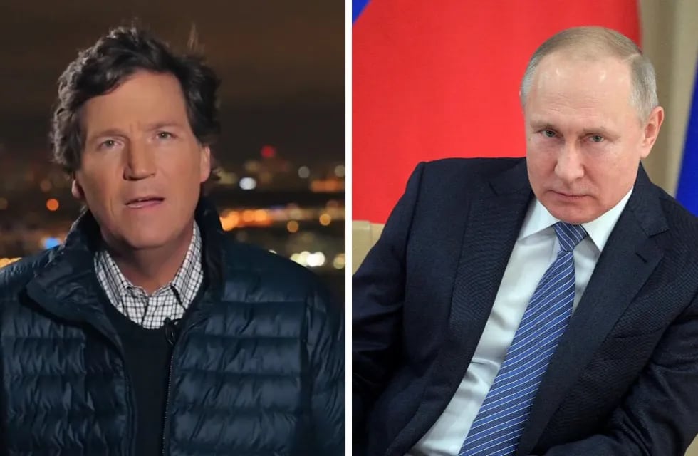El Kremlin confirmó que Putin se entrevistó con Tucker Carlson, el periodista cercano a Trump