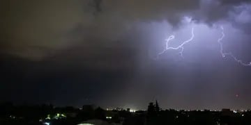 Tormenta en Mendoza: cayó lluvia y granizo el miércoles por la noche