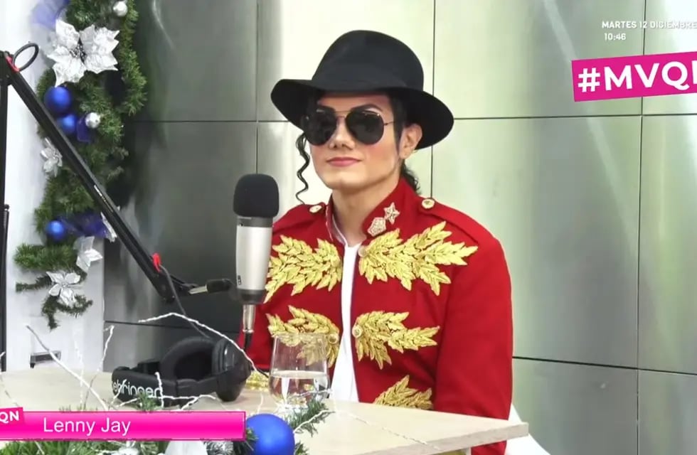 Lenny Jay, el imitador de Michael Jackson, presenta su show "This is Michael" en Mendoza