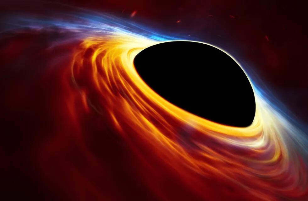 Agujero negro (ilustrativa). Foto: ESO, ESA/Hubble, M. Kornmesser.