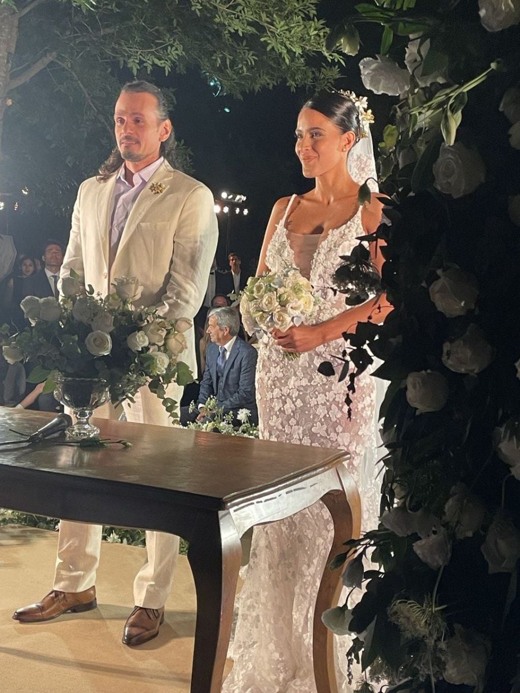 Se casaron Celeste Muriega y Christian Sancho