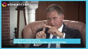 El embajador ruso en Argentina, Dmitry Feoktistov