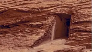 Capturan una "puerta" en Marte.
