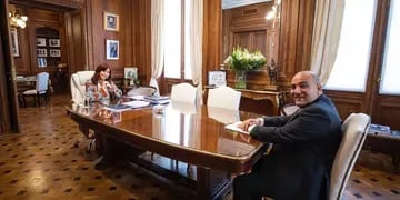 Cristina Kirchner y Juan Manzur