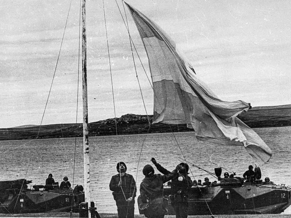 Guerra de Malvinas: fotos inéditas publicadas por la agencia Télam