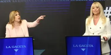 Beatriz Ávila (Juntos por el Cambio) o Rossana Chahla (Frente de Todos) en el debate. (La Gaceta)
