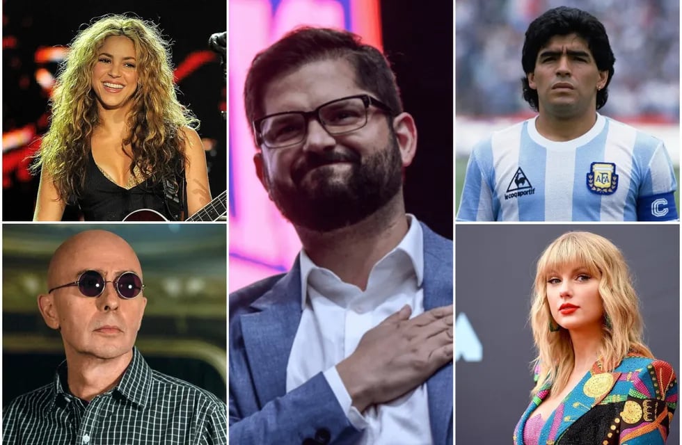 Gabriel Boric, nuevo presidente de Chile, fanático declarado de Shakira, Diego Maradona, Indio Solari y Taylor Swift