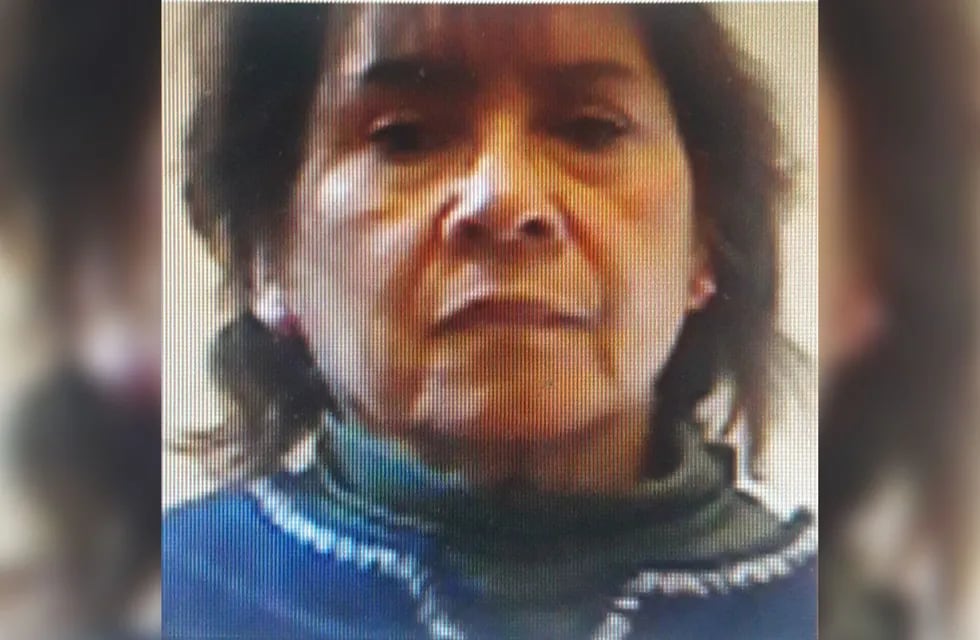 Silvia Zulema Chavez tiene 72 años, es de San Rafael y desapareció en julio pasado. - Gentileza