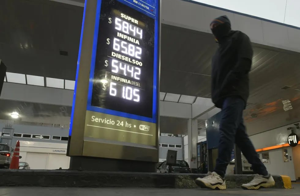 El incremento en el precio del combustible después de ocho meses./Orlando Pelichotti