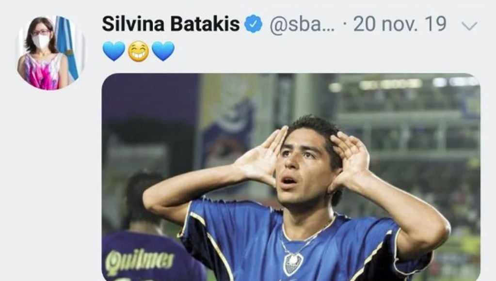 El archivo de Silvina Batakis, nueva ministra de Economía, en Twitter (Captura)