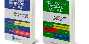 Te presentamos dos completos diccionarios para tus chicos: escolar de la lengua española y bilingüe español/inglés.