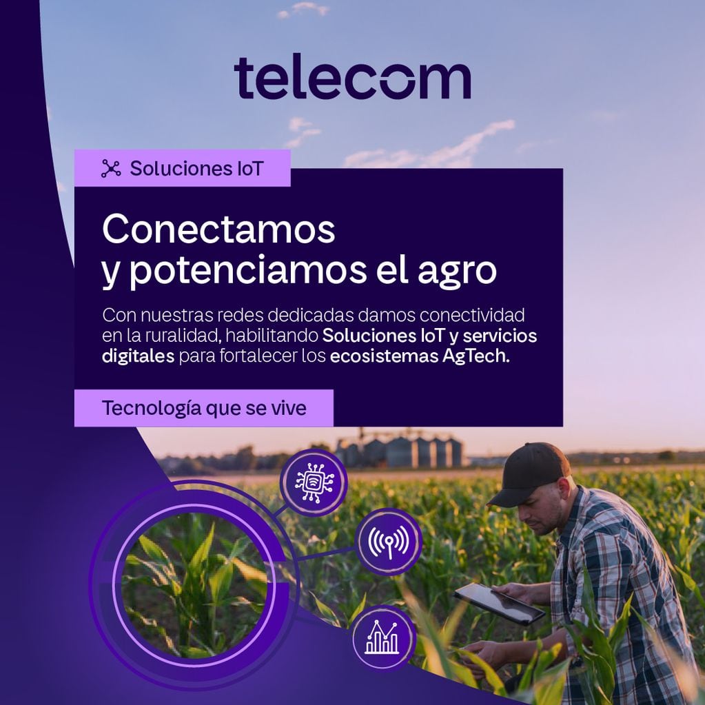 Expoagro 2024: Telecom brinda nuevas soluciones tecnológicas y más conectividad en la ruralidad.