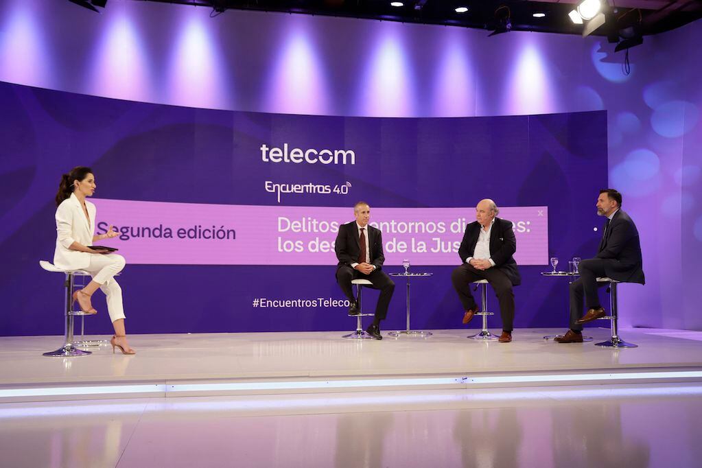 Telecom presentó el encuentro “Delitos en entornos digitales: los desafíos de la Justicia”.