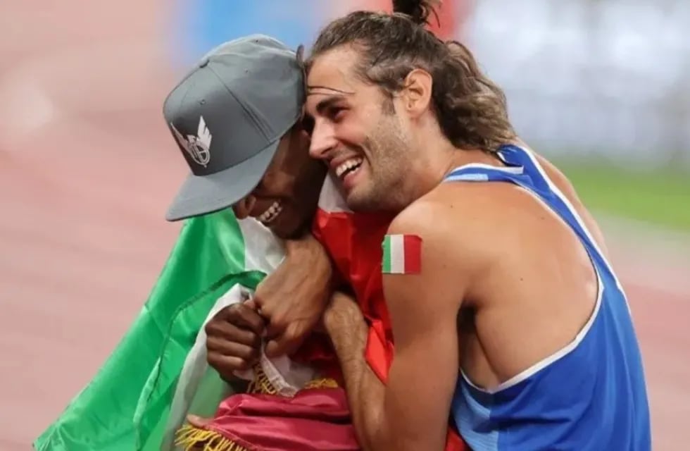 Un atleta italiano y un catarí decidieron compartir el Oro.