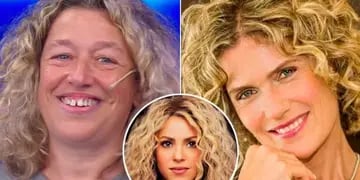 Una mujer se presentó como parecida a Maru Botana y le dijeron que tenía más rasgos de Shakira. ¿Vos qué crees?