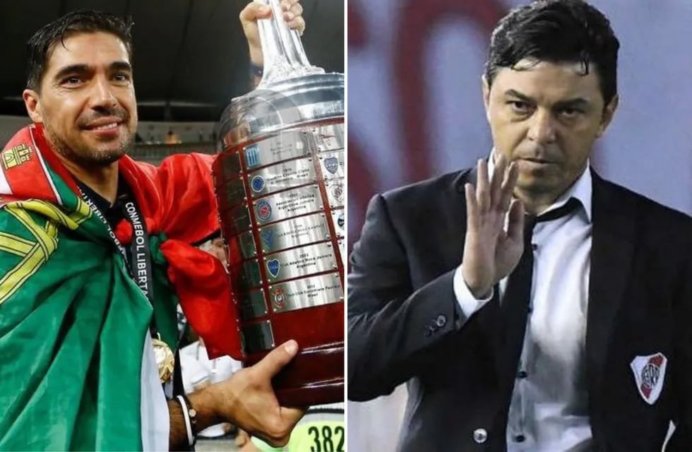 El DT de Palmeiras le dedicó la Copa Libertadores a Marcelo Gallardo.