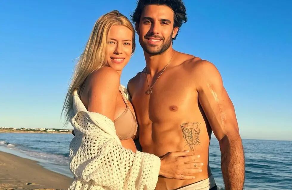 Nicole Neumann y Manu Urcera tendrán un varón. Gentileza Instagram.