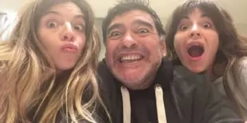 Dalma y Gianina Maradona