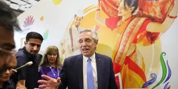Alberto Fernández en Bharat: en la previa del G20, criticó al FMI, elogió a Madres y Abuelas, pero lanzó indirectas a Milei