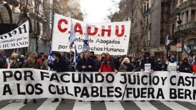 Marcha para pedir justicia por Facundo Astudillo Castro