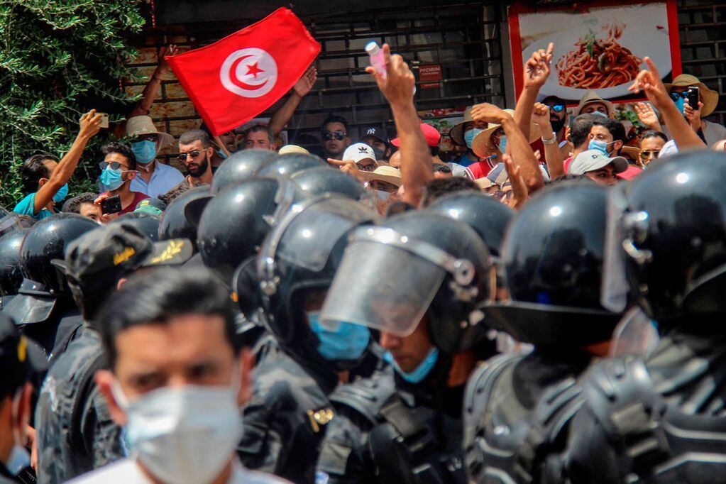 Túnez. Manifestaciones (AP / Hassene Dridi)
