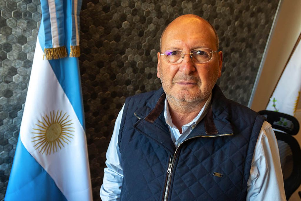 El intendente de Guaymallén, Marcelino Iglesias. Foto: Ignacio Blanco / Los Andes
