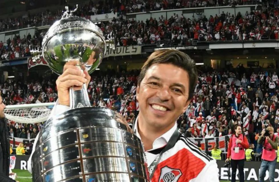 Con el partido entre River y Alianza Lima, Gallardo se convirtió en el primer técnico en dirigir un mismo equipo en ocho años consecutivos. / Gentileza.