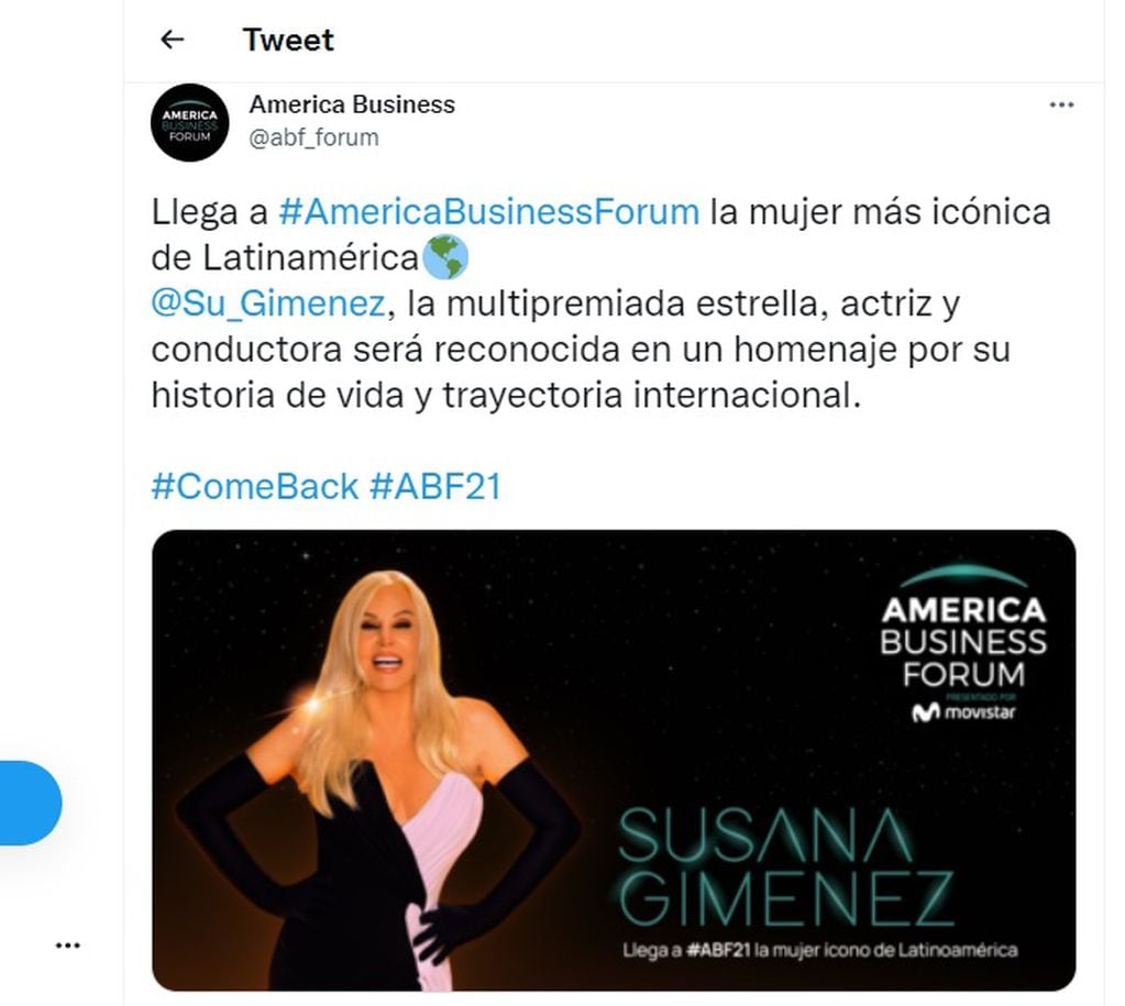 Susana Giménez, ícono de Latinoamérica.