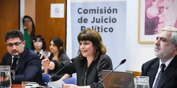 La diputada Carolina Gaillard, presidenta de la Comisión de Juicio Político