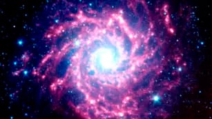El telescopio espacial James Webb capturó una increíble imagen de la galaxia Abanico