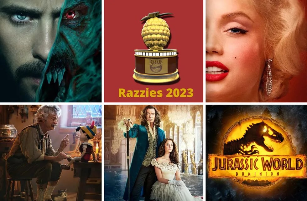 Se conocieron los nominados a los premios Razzies que distingue a lo peor del cine de Hollywood 2023.