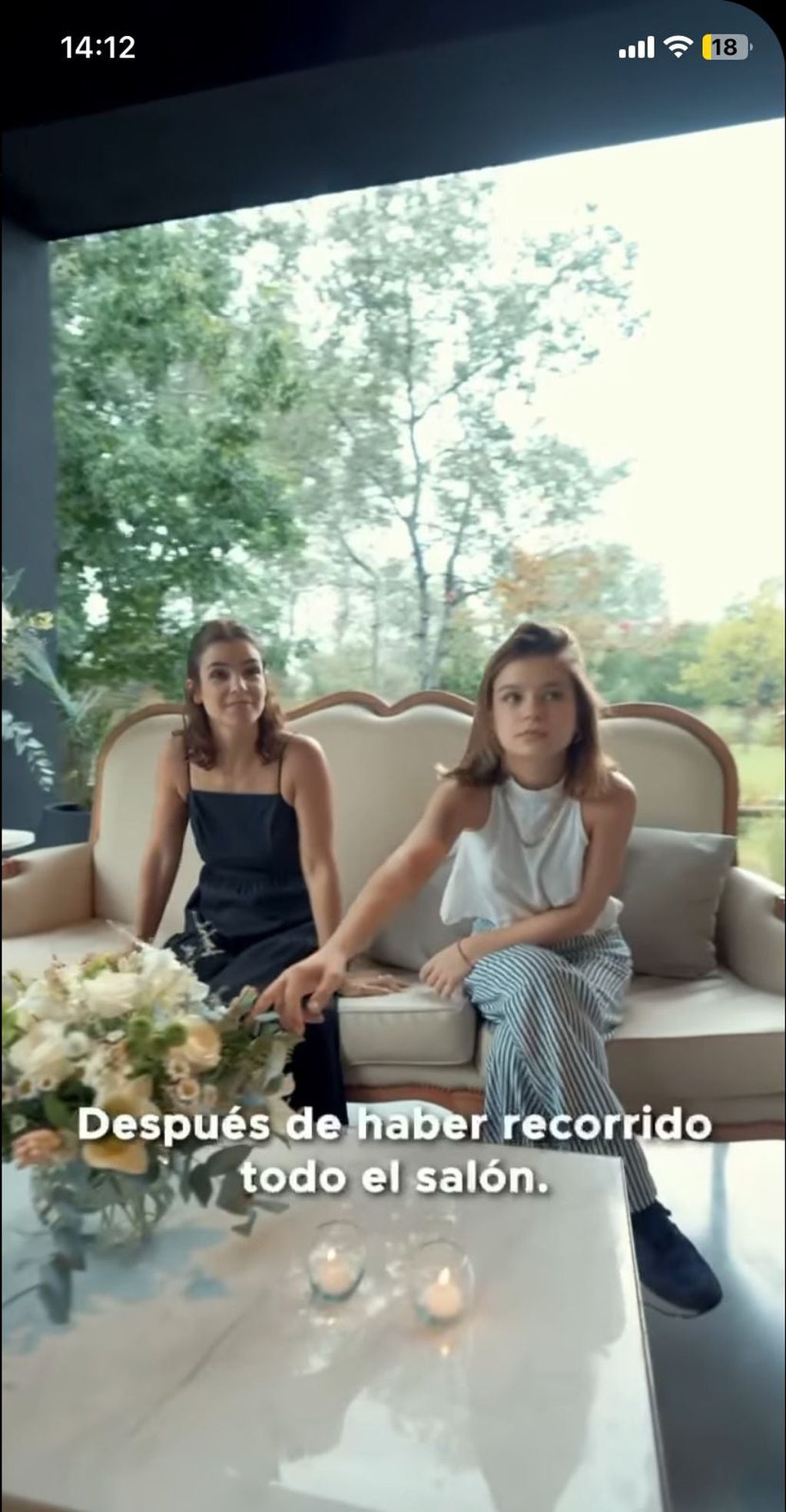 Así será el increíble cumpleaños de 15 de Muna, la hija de Agustina Cherri y Gastón Pauls. Captura del video.