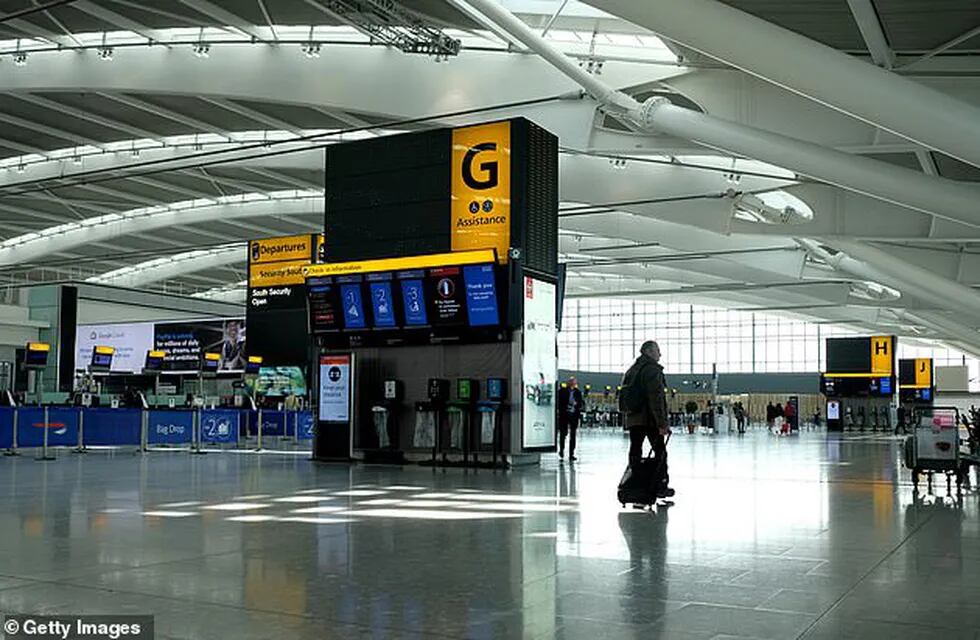 Aeropuerto de Londres-Heathrow. Foto: Gentileza