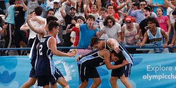 Argentina sumó un nuevo título esta vez en básquet 3x3, luego de superar por 20-15 a Bélgica en la final.