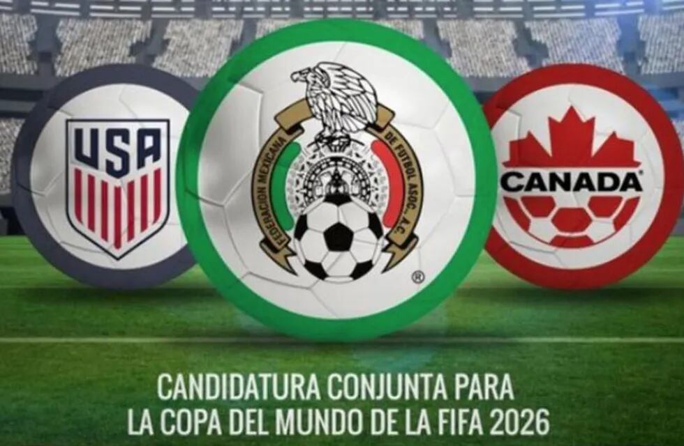 Mundial 2026: Conmebol apoyó la candidatura de Estados Unidos, México y Canadá