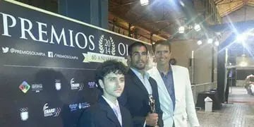 El deportista de Regatas ganó el premio junto a Iwan y Díaz. En 2014 salió 4to. en el 2 remos largos con timonel en el Mundial de Amsterdam.