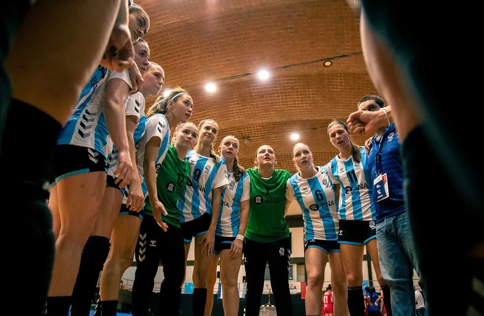 Argentina quedó en el grupo C, para el Mundial Junior femenino. /Foto: CAH/Federico Pancaldi
