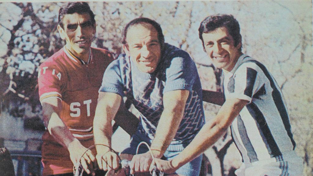 Ernesto Contreras, Nicolino Locche y Víctor Legrotaglie, tres enormes del deporte mendocino. 