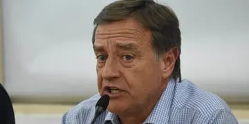 El gobernador Rodolfo Suarez Mariana Villa / Los Andes
